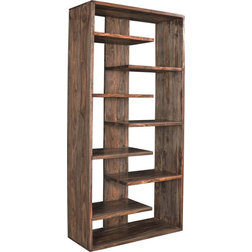 Rustic Bookcases by HedgeApple