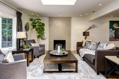 Living room - traditional living room idea