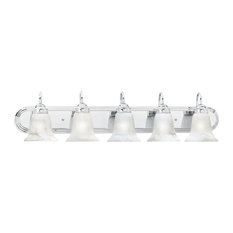 Homestead Wall Lamp Chrome 5x100W 120V
