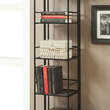 Xtra Storage 5 Tier Folding Metal Shelf
