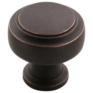 Highland Ridge 1-3/16" 30 mm Diameter Cabinet Knob, Dark Oiled Bronze