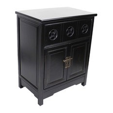 Muier Noir Moroccan Style Mother Of Pearl Inlay Chest Of Drawers