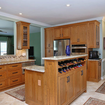 Remodel - Kitchen Cherry Cabinets