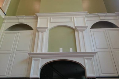 Inspiration for a craftsman home design remodel in Charleston