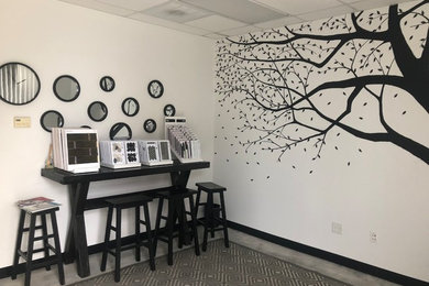 Inspiration for a modern home design remodel in Other