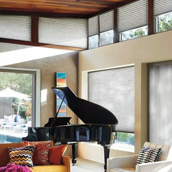 Living Room Ideas - Cellular Shades