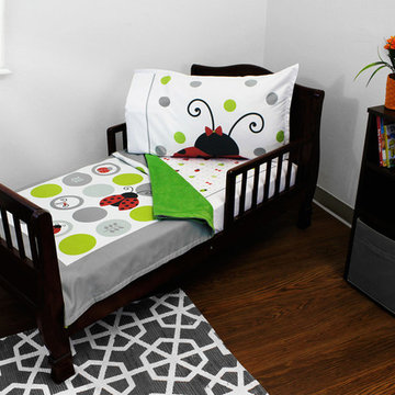 Lucky Ladybugs Toddler Bedding Set
