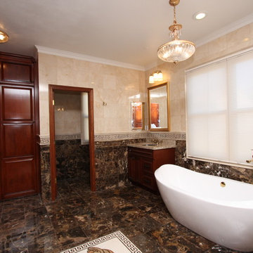 Traditional European Delux Bathroom Remode