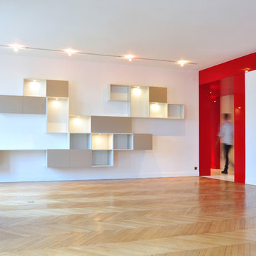 Appartement rouge