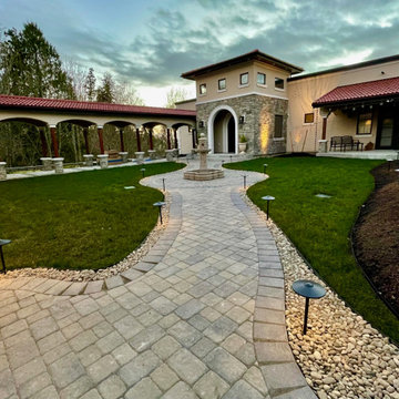 Mukilteo "Tuscan courtyard" (After)