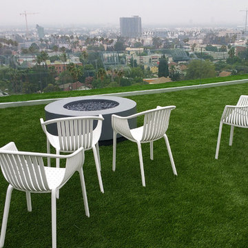 Hollywood Hills - Rooftop Remodeling