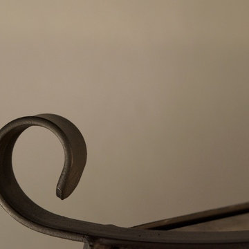 Flared Scroll Detail