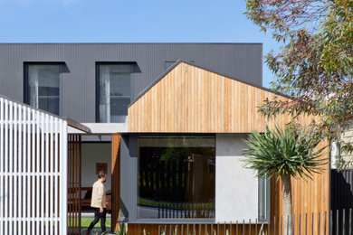 This is an example of a contemporary exterior in Perth.