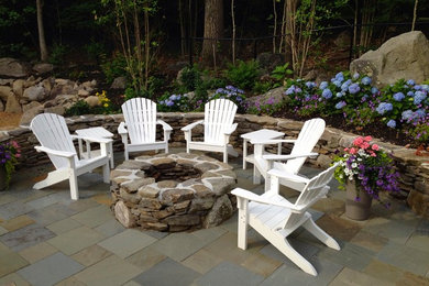 Mountain style patio photo in Boston