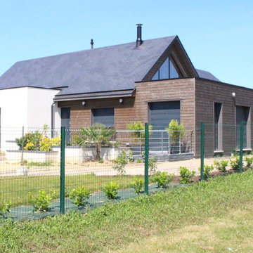 Maison d'architecte en milieu pavillonaire