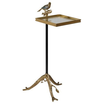 Brass and Ironend Table