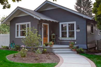 Inspiration for a timeless exterior home remodel in Boise