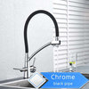 Deck Mounted 360 Degree Rotation Pure Water Kitchen Tap, Chrome