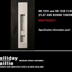 Halliday & Baillie  - HB 1810/HB 1820 Flush Bolts - Cabinet And Drawer Handle Pulls