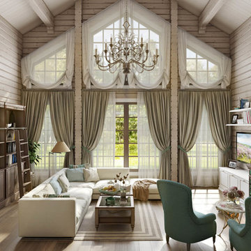 Photorealistic 3D Rendering for a Living Room Design
