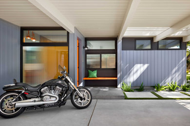 Inspiration for a mid-century modern garage remodel in San Francisco
