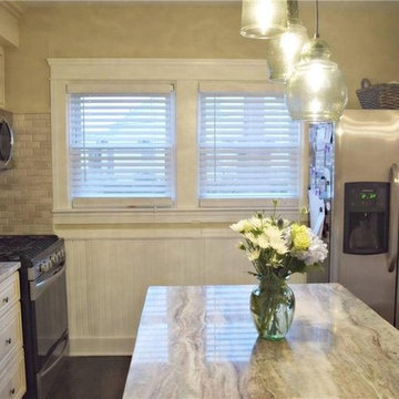 Johnston, Rhode Island Fantasy Brown Kitchen