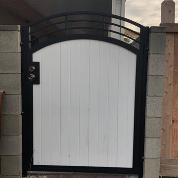 Swing Gates (Wood + Iron)
