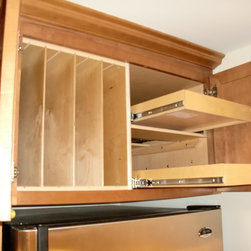 ShelfGenie Over the Fridge/Oven Solutions - Kitchen Drawer Organizers