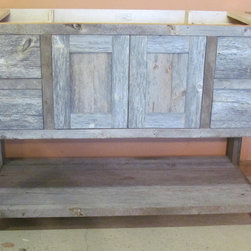 Reclaimed Barn Wood Bathroom - Bathroom Vanities And Sink Consoles