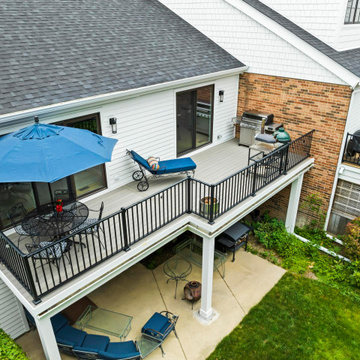 Azek Reserve Collection Driftwood Decking & Westbury Tuscany Rail