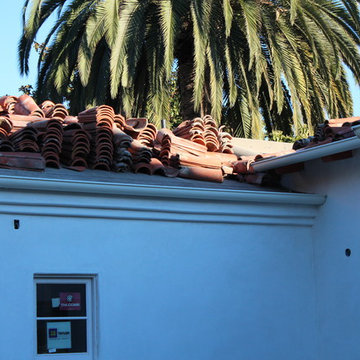 Half Round Rain Gutters in Encino California