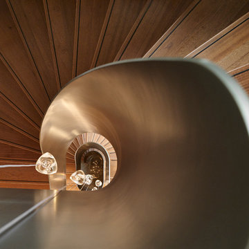 Luxury stair in beautiful villa