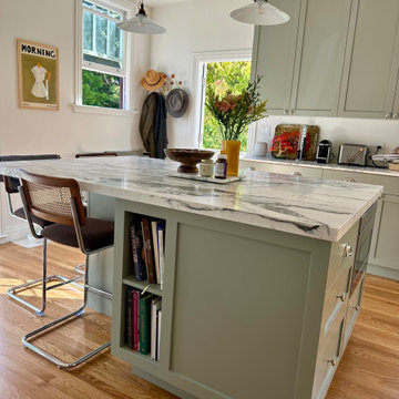 Newly remodelled kitchen
