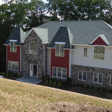 Beverly I | New Construction | Center Hall Colonial | Stone & Siding