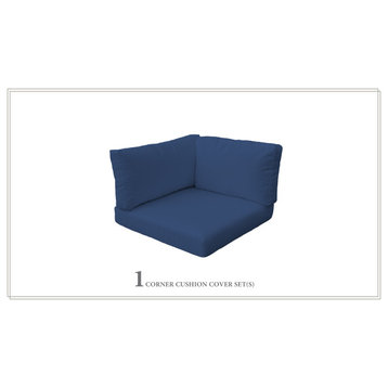 4" Cushions for Corner Chairs, Navy