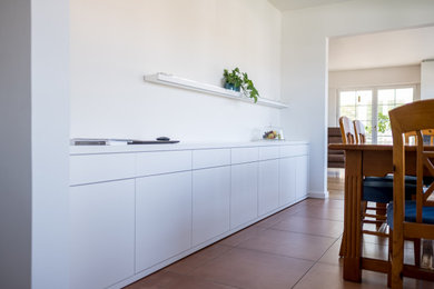 Mittelgroßes Modernes Esszimmer in Frankfurt am Main