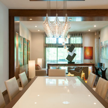 Mid Mod Living / Dining Room
