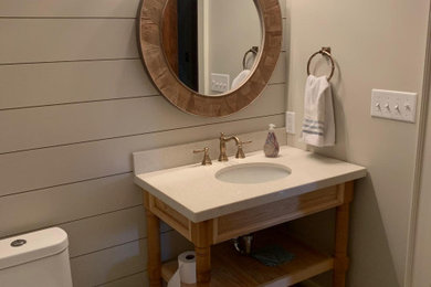 Country bathroom photo in Milwaukee