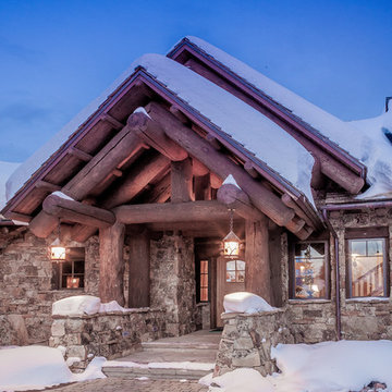 Bachelor Gulch log house