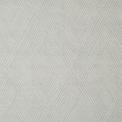 Origami Mist Roman blind, curtain and cushion fabrics from the Zen collection by - Curtains