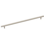 Cosmas - Cosmas 425-320-H-SS Stainless Steel Euro Style Hollow Bar Pull - 12-5/8" (320mm) Hole Centers