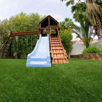 Artificial Grass for Playground Installations