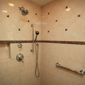 Contemporary Bathroom Remodel in Westmont, IL