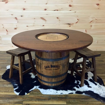 Jack Daniels Whiskey Barrel Pub Table