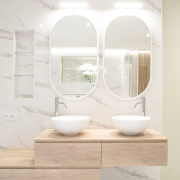 Rénovation Complète d'une Salle de Bain Élégante