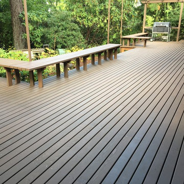 Mercer Island Clear Cedar Woodland Deck