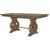 Magnussen Willoughby Rectangular Counter Table in Weathered Barley