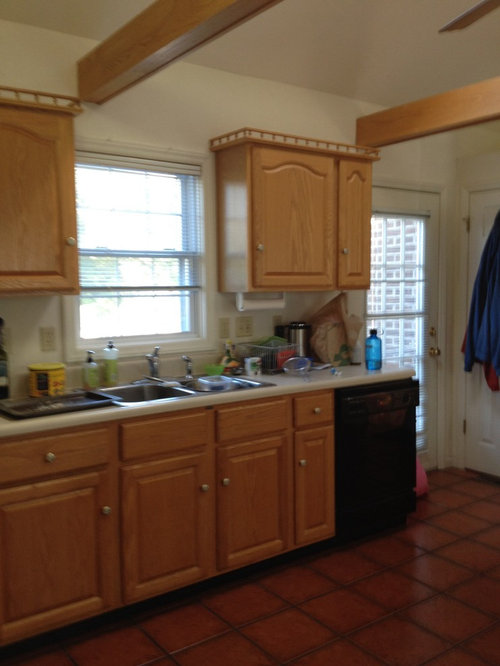 Make dated kitchen look fresher