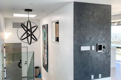 Home design - mid-sized modern home design idea in Los Angeles