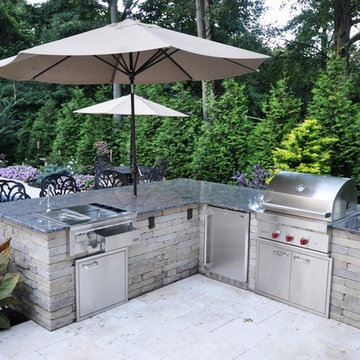 Custom Outdoor Cooking Island & Appliances in Smithtown, NY